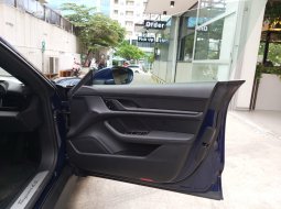 Brand New 2020 Porsche Taycan 4S Gentian Blue Metallic on Black 3