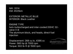 Jual BMW M6 2014 harga murah di DKI Jakarta 1