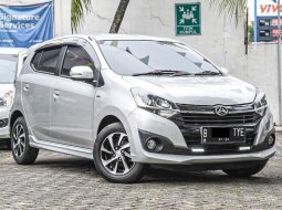 Daihatsu Ayla 1.2L R MT 2018 Silver Siap Pakai Murah Bergaransi DP 8Juta 2