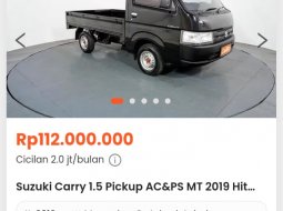 Suzuki Carry Pick Up Flat-Deck AC/PS 2019 Hitam 1