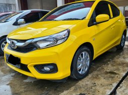 Honda Brio Satya E AT ( Matic ) 2019 Kuning Km 43rban  Siap Pakai 3