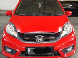 Honda Brio E A/T ( Matic ) 2017 Merah Km Antiik 22rban ASLI Tangan 1 Siap Pakai
