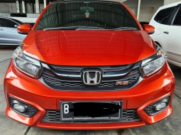 Km 16rban Honda Brio RS AT ( Matic ) 2020 Orange Siap Pakai  Plat Bekasi 1