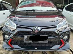 Toyota Agya G TRD 1.2 MT ( Manual ) 2021 Hitam Km Low 14rban Siap Pakai  Plat Bekasi