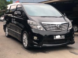 TOYOTA ALPHARD 2.4 X AT HITAM 2009 HARGA TERMURAH!! 2