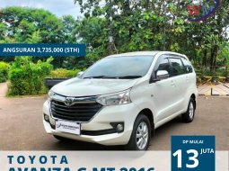 [DP 8 JUTA] KM ANTIK TOYOTA GRAND NEW AVANZA G 1.3 MANUAL (MT) 2016 PUTIH 1