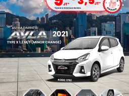 DAIHATSU NEW AYLA (ICY WHITE)  TYPE X MINOR CHANGE 1.2 M/T (2021) 1