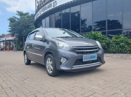 Toyota Agya 1.0L G A/T 2013 Abu-abu KM 15RB ANTIK.!! TOYOTA AGYA G 1.0 AT MATIC 2013 ABU-ABU 2