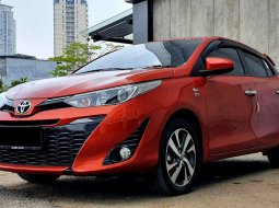 Km7rb Toyota Yaris G 2018 Orange matic tangan pertama cash kredit proses bisa dibantu 2
