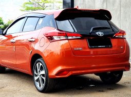 Km7rb Toyota Yaris G 2018 Orange matic tangan pertama cash kredit proses bisa dibantu 4