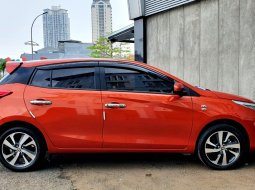 Km7rb Toyota Yaris G 2018 Orange matic tangan pertama cash kredit proses bisa dibantu 3