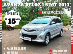 TERMURAHH [DP 15 JUTA] TOYOTA AVANZA VELOZ 1.5 MANUAL (MT) 2013 SILVER
