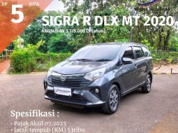 TERMURAHH [DP 5 JUTA] DAIHATSU SIGRA R DELUXE 1.2 MANUAL (MT) 2020 ABU ABU 1