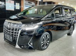 Toyota Alphard 2018 2.5 ATPM  G A/T  km 17.000 hitam pajak panjang siap pakai