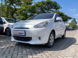Mitsubishi Mirage EXCEED AT Matic 2014 Putih Istimewa Terawat