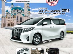 TOYOTA ALPHARD (WHITE PEARL) TYPE G TRANSFORMER 2.5 A/T (2017)