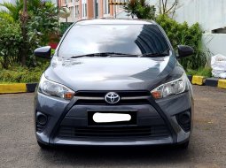 Jual mobil Toyota Yaris 2017 abu dp 15 jt km 58rban cash kredit proses bisa dibantu 1