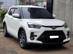 Toyota raize 1.0 g cvt turbo 2021 putih matic km 16rb dp hanya 25 jt saja tangan pertama dari baru