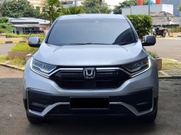 Honda CR-V 1.5L Turbo Prestige 2021 sunroof silver km9rb tangan pertama dr baru paket dp75 jt saja