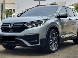 Honda CR-V 1.5L Turbo Prestige 2021 sunroof silver km 9rban record dp75jt tangan pertama dari baru