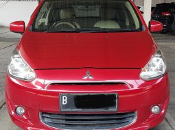 Mitsubishi Mirage Exceed A/T ( Matic ) 2013 Merah Mulus Siap Pakai