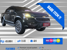 COLORADO DC HIGHCOUNTRY 4x4 2019 TERMURAH!!