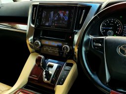 Toyota alphard 2.5 G atpm 2017 hitam sunroof record pilotseat tangan pertama cash kredit bisa 14