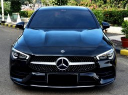 12rb mls Mercedes Benz CLA 200 AMG Line CBU Facelift AT 2019 hitam cash kredit proses bisa dibantu