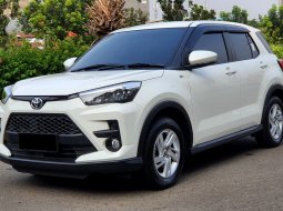 Km14rb Toyota Raize 1.2 G CVT 2022 putih record tangan pertama cash kredit proses bisa dibantu 3