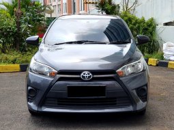 Dp15jt Toyota Yaris E 2017 matic abu km58rb record cash kredit proses bisa dibantu 1