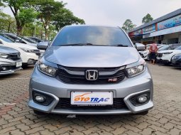 Honda New Brio Rs 1.2 CVT Matic 2018 Silver Istimewa 2