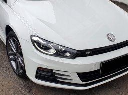 (LOW KM)VW Volkswagen Scirocco 1.4 TSI R-Line Coupe Facelift Last Edition White On Black 2018 2