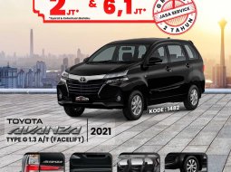 TOYOTA AVANZA (BLACK METALLIC)  TYPE G FACELIFT 1.3 A/T (2021)