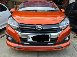 Daihatsu Ayla R 1.2 AT ( Matic ) 2018 Orange Km 75rban Siap Pakai