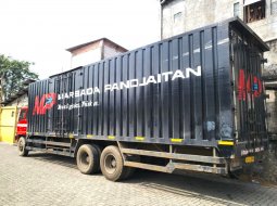 Ada 3 murah Mitsubishi Fuso tronton 6x2 L superlong box besi 2021 Bok 3