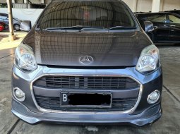 Daihatsu Ayla X Elegant 1.0 AT ( Matic ) 2015 Abu2 Tua Km 101rban