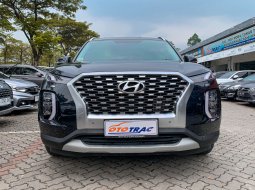 km 17rb HYUNDAI PALISADE SIGNATURE 2.2 DIESEL AT MATIC 2021 BIRU 1