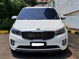 Kia Grand Sedona Ultimate 2017 matic bensin sunroof putih record cash kredit proses bisa dibantu