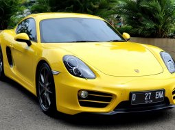 Porsche Cayman 2.7L AT 2013 Racing Yellow, LOW KM 10RIBUAN ASLI ANTIK SERVICE RECORD, LIKE NEW 1