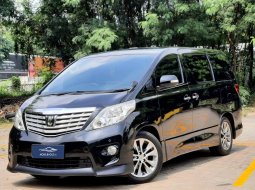 Toyota Alphard 2.4 S MPV AT 2011 HITAM Km 58 rb Dp 5,9 Jt No Pol Ganjil 6