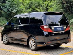 Toyota Alphard 2.4 S MPV AT 2011 HITAM Km 58 rb Dp 5,9 Jt No Pol Ganjil 5