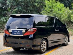 Toyota Alphard 2.4 S MPV AT 2011 HITAM Km 58 rb Dp 5,9 Jt No Pol Ganjil 10