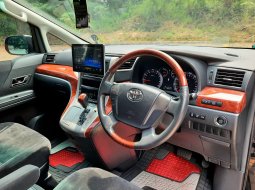 Toyota Alphard 2.4 S MPV AT 2011 HITAM Km 58 rb Dp 5,9 Jt No Pol Ganjil 18