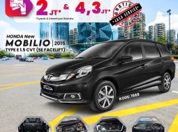 HONDA NEW MOBILIO (CRYSTAL BLACK PEARL)  TYPE E SE FACELIFT 1.5 CVT (2015)