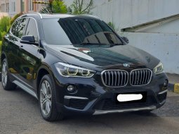 BMW X1 sDrive18i xLine 2018 odo 27rb mls sunroof hitam cash kredit proses bisa dibantu 1