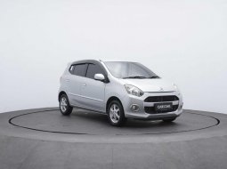 Daihatsu Ayla X 2015 Silver - DP MINIM DAN BUNG 0% - BISA TUKAR TAMBAH