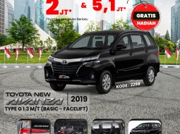 TOYOTA NEW AVANZA (BLACK METALLIC)  TYPE G FACELIFT 1.3 M/T (2019)