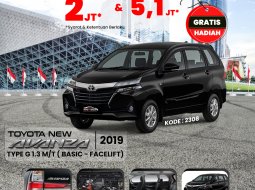 TOYOTA NEW AVANZA (BLACK METALLIC) TYPE G FACELIFT 1.3 M/T (2019)