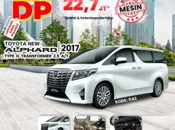 TOYOTA ALPHARD (WHITE PEARL)   TYPE G TRANSFORMER 2.5 A/T (2017)