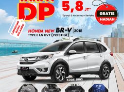 HONDA NEW BRV (TAFFETA WHITE)  TYPE E PRESTIGE 1.5 CVT (2018)